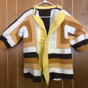 Oversized Hexagon Granny  Square
sweaters!!!